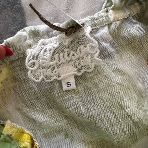 Citrus Lemon Romper Size Small - Picture 4 of 5